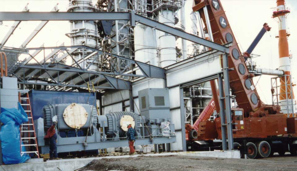 Usine de production d'oxygène